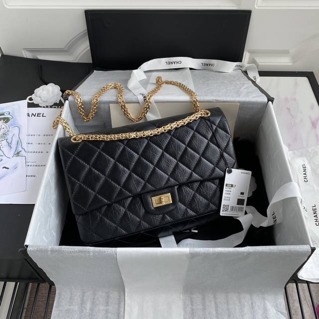 Zp级别as7587 Chanel2.55 Reissue 226永恒经典 秋冬季官方最新原厂进口胎牛 皮质细腻柔软舒适 媲美专柜 2.55是一款配有金属链条的