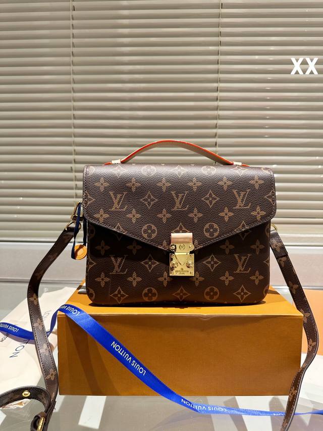 折叠礼盒 高订款 Size 25Cm Lv 顶级品质邮差包 经典老花邮差