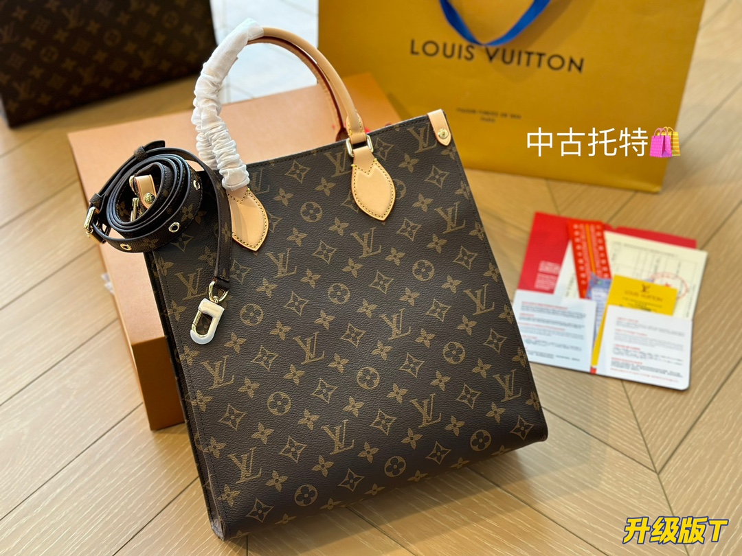 折叠盒 Lv Carryit 有 中古味道的老花之光幽 一直想入-款lv目louis Vuitton路易威登的老花tote Pickup 拿到实物感叹真是一款从