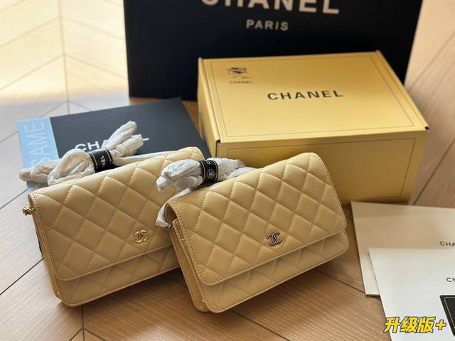 全套包装 Chanel经典woc 牛皮金扣 经典不过时 这个可以直接冲