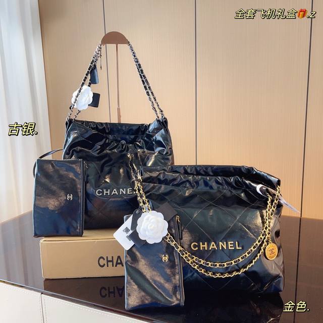 配飞机礼 Chanel香奈儿 23早春系列 新款 链条垃圾袋购物袋 金币bag 手感超级好 原版五金 超级大牌 以华丽高贵的外形成为当下最炙手可热之作人手必备 - 点击图像关闭