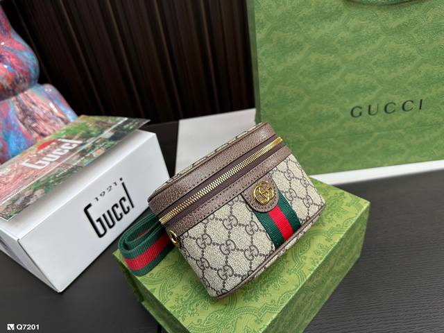 免税店全套包装 Gucci酷奇腰包胸包 经典时尚 人手必备 四季款 超百搭 尺寸15.10