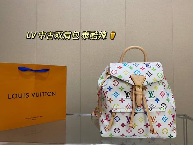 Lv 中古双肩包 泰酷辣 凹照型神器 潮男必备 气质up Up Up D-35尺寸25.11.27