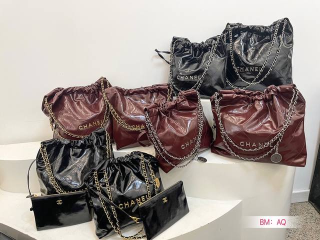 中号 大号 香奈儿太好搭配了呜呜呜 Chanel Bag 更酷哦 很耐造 高级感拉满 搜索 小香家 垃圾袋 尺寸 大号36x33 中号29x30