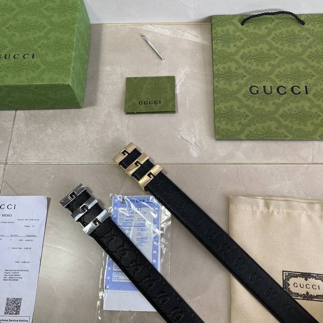 品牌 古驰gucci 等级 原版品质 头层牛皮 专柜售经典爆款开模 油边精致 电脑车线 手感柔软 实物拍摄无修饰 上身效果超好 长度可裁剪 配专柜全套包装 送礼