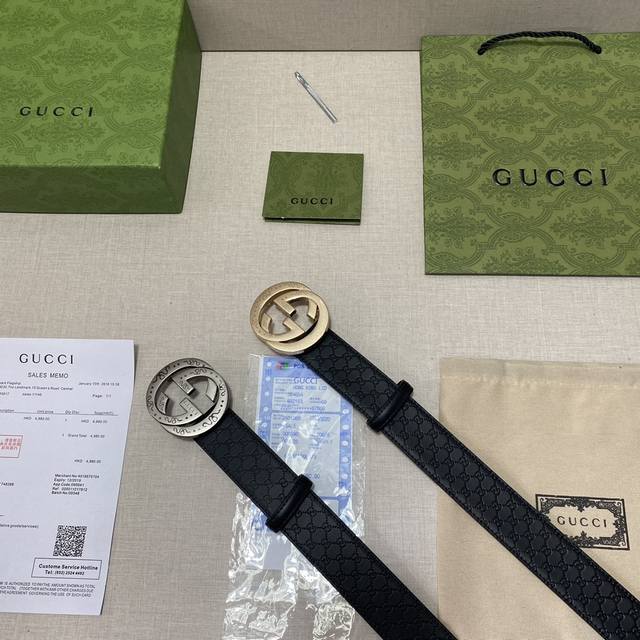 品牌 古驰gucci 等级 原版品质 头层牛皮 专柜售经典爆款开模 油边精致 电脑车线 手感柔软 实物拍摄无修饰 上身效果超好 长度可裁剪 配专柜全套包装 送礼