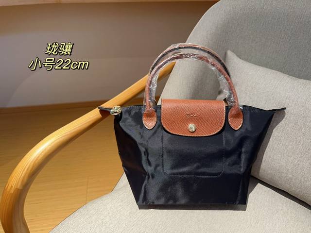 Longchamp 珑骧女士经典款饺子包手提包小号饺子包尺寸22Cm