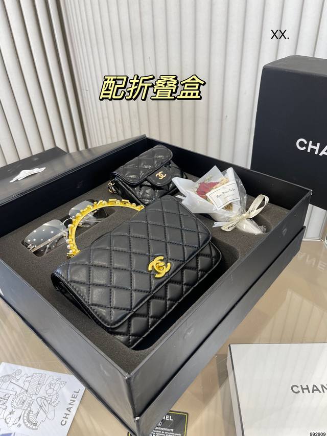 礼盒套装香奈儿chanel手提包给人第一眼就很高级说不出来的魅力 出街日常搭配首选尺寸 19 12 10 8