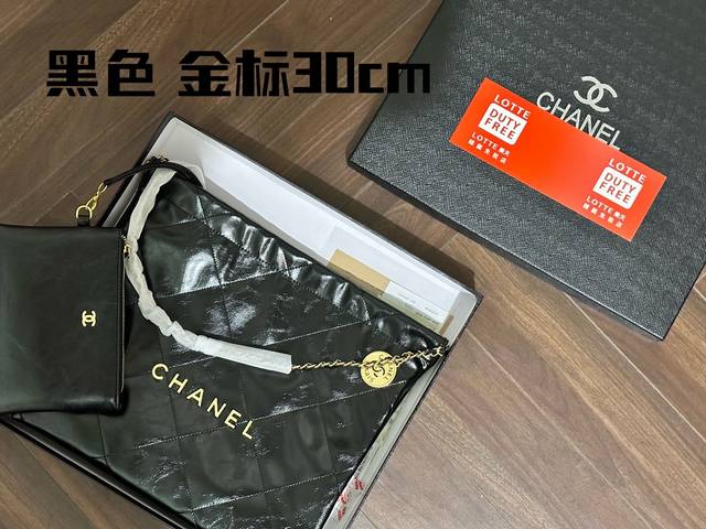 Chanel 22Bag 垃圾袋 也太好看了点好美好美 大小尺寸 金 银标 全部都有 现货 现货