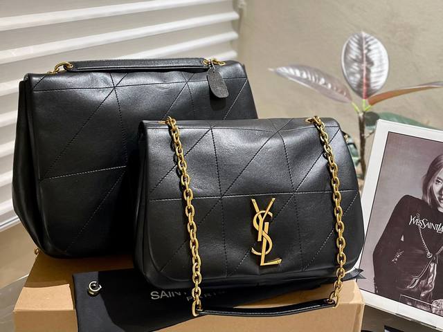 Ysl 23最火大包jamie 整个包身柔软 随性 高级 大方 日常通勤度假 空间满足 超大容量 33 26Cm