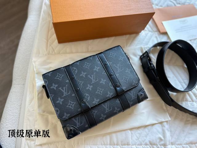 顶级原单 纯牛皮 Lv Handle Soft Trunk小箱子 Xx魚 Lv路易威登 23款 Handle Soft Trunk手袋 但是绝对是你的梦想之选