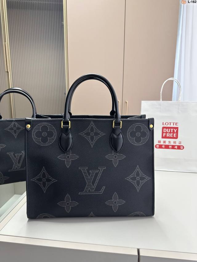 Lv 托特包 个性十足 时尚百搭又实用 容量真的超级可 L-162尺寸34 26 39 24