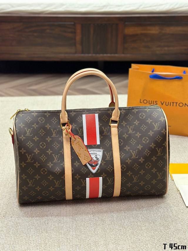 涂鸦 Lv 限量款 Keepall 45旅行袋 机场包 无论版型 内里和专柜毫无差别 真正原版复刻 内里可拆卸 火遍全球的爆款机场大包 机车女神包 明星同款 贵 - 点击图像关闭