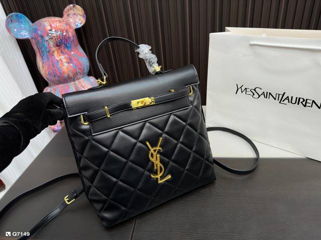 Ysl 双肩包 任何搭配都轻松驾驭 非常百搭 随意搭配都是不错的选择 尺寸29 29Cm - 点击图像关闭