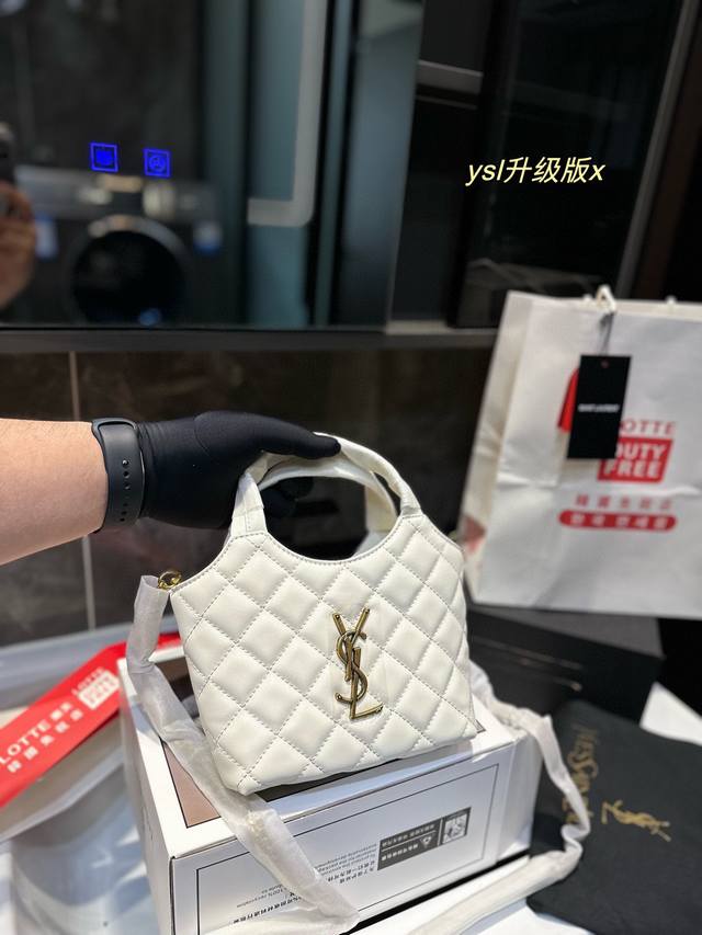 高版本 折叠飞机 Ddd Ysl 小购物袋 大tote感觉太温柔了简直 随意搭配都出彩 Ysi 尺寸18 15Cm Ddd