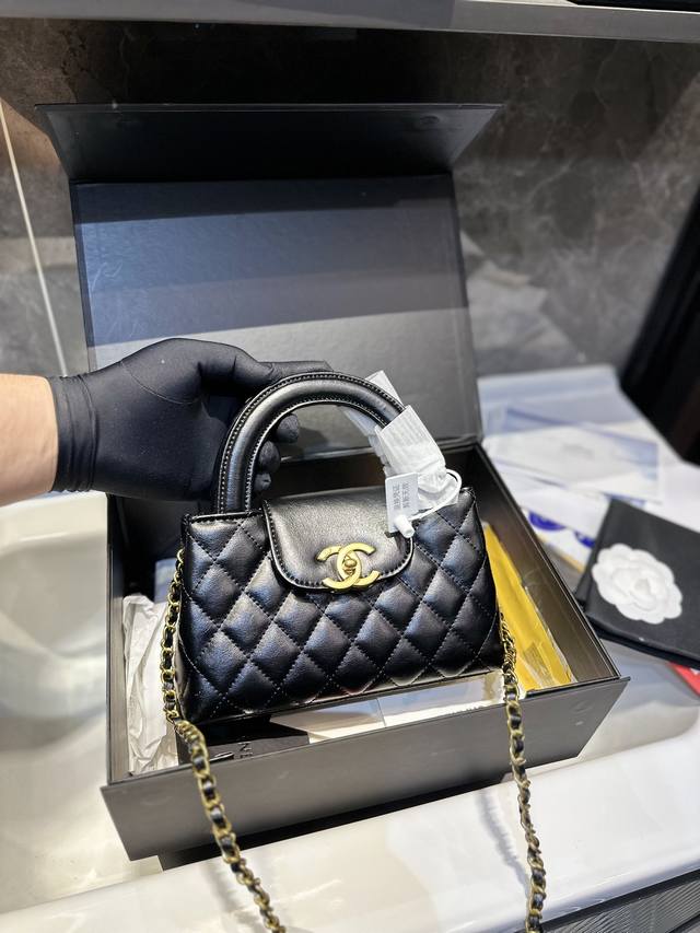 礼盒包装 Ddd Chanel 23新款kelly链条包 Ddd 23K最火的一款jj尺寸 19Cm Ddd