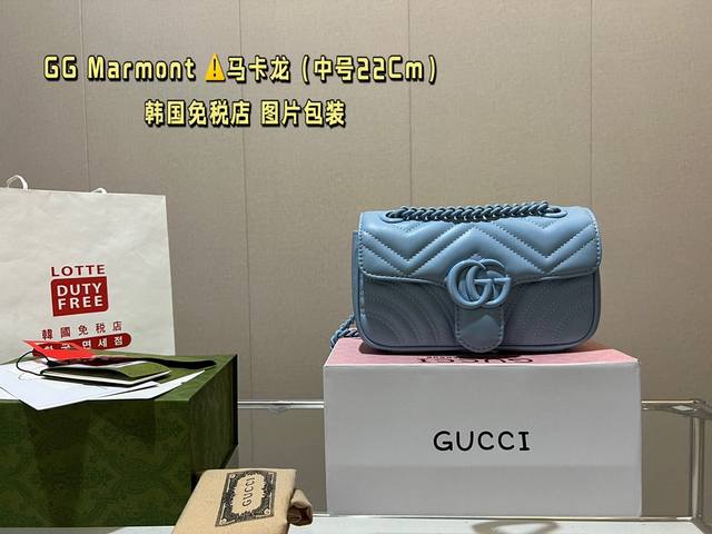 牛皮 Ddd 飞机盒折叠礼盒 Ddd Gucci Marmont 2 Ddd 经典款啦 马卡龙 Ddd 质量很好 性价比高 Ddd 牛皮品质 Ddd