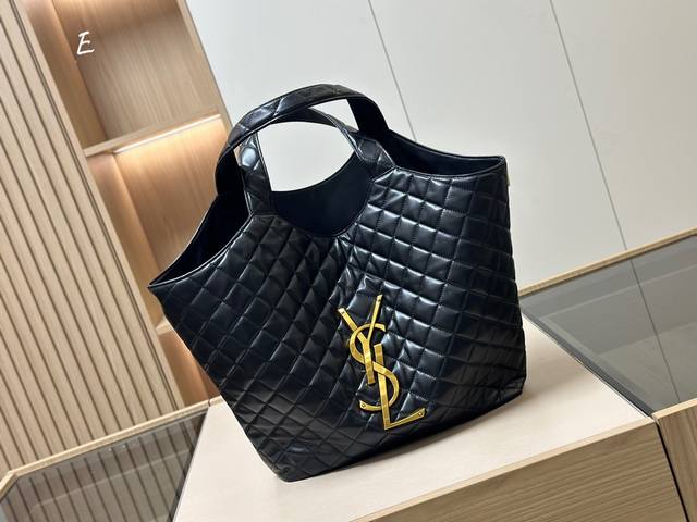 Size 38x35Cm Ddd 圣罗兰新款购物袋太可了吧 Ddd Yslgabv绗缝纹路购物袋 Ddd 大tote感觉太温柔了吧 Ddd 原版大标 Ddd