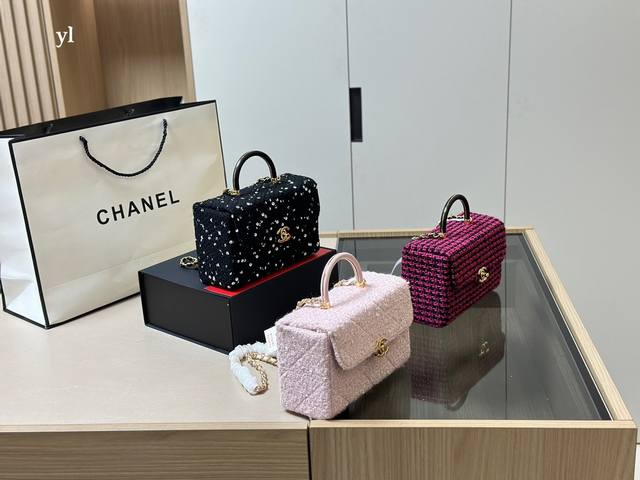 配折叠盒 Ddd Size 20 13Cm Ddd Chanel 香奈儿 手提款 Ddd 化妆小盒子 Ddd 各种拗造型 Ddd