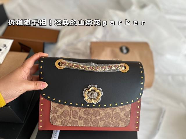 配盒 Ddd Size 26x17 5Cm Ddd C家 经典 Parker Ddd 山茶花链条包 Ddd 是我很偏爱的颜色 Ddd 五金质感特别好 Ddd