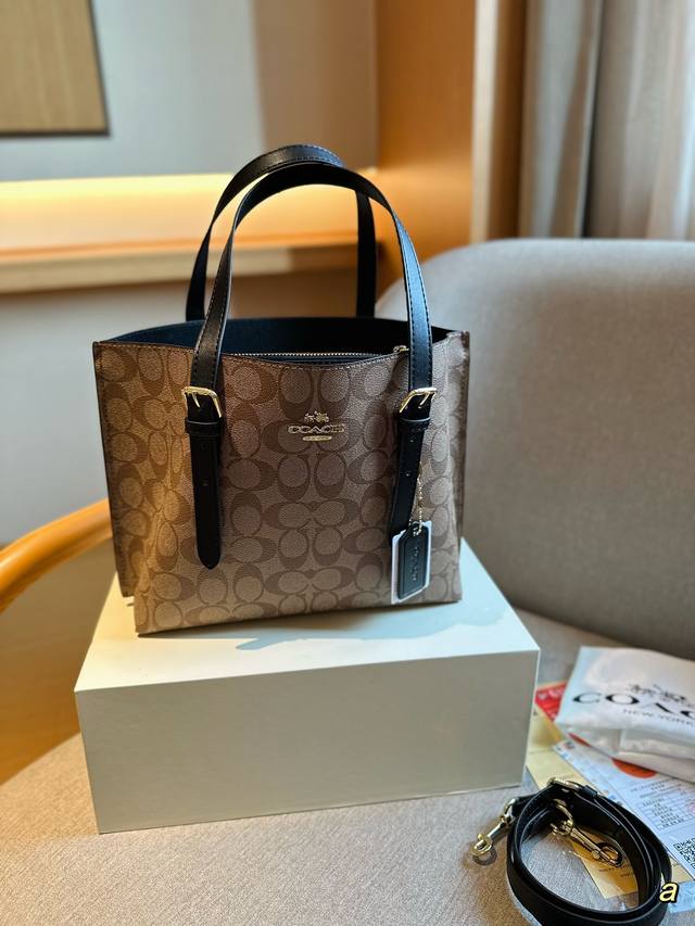 Coach 蔻驰 Ddd 经典mollie 25号托特包 Ddd Willow 24号托特 Ddd 腋下可调节tote购物袋 Ddd 尺寸25Cm Ddd 礼盒