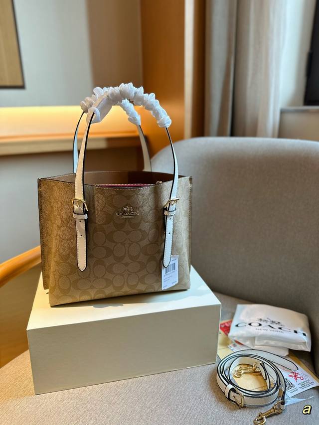 Coach 蔻驰 Ddd 经典mollie 25号托特包 Ddd Willow 24号托特 Ddd 腋下可调节tote购物袋 Ddd 尺寸25Cm Ddd 礼盒