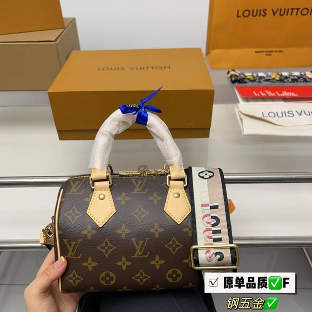 全套包装 Ddd 钢五金 Ddd Lv Speedy 20枕头包 Ddd Lv 新款系列 City Keepal手袋 全网首发 Lv Speedy Nano 枕