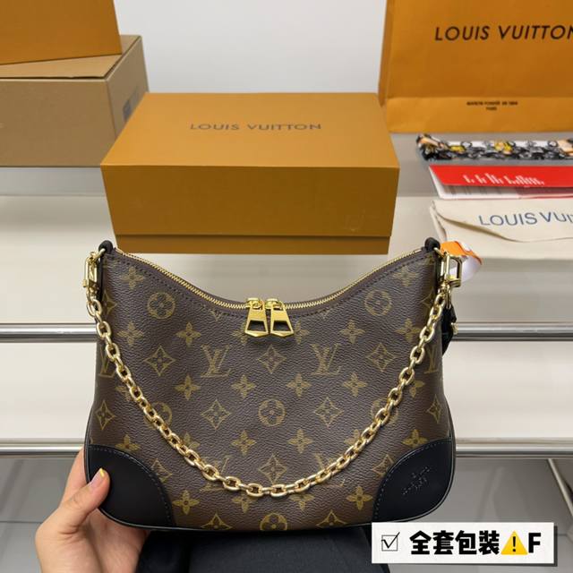 全套包装 Ddd Size 26 18Cm Ddd Lv 中古款牛角包 Ddd 定制版直接采用黄皮 Ddd Vintage 经典单肩包 Ddd 配置肩带链条 D - 点击图像关闭