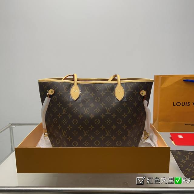 全套包装 复刻版 Size 32*28Cm Lvneverfull 购物袋 经典到无可复制 最最最经典畅销颜色 有质感 有味道 大家拿到后可以感受下