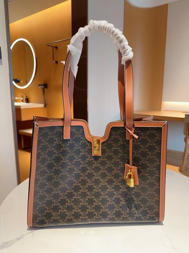 Celine 赛琳 23新品cabas 16腋下包托特包tote购物袋 尺寸37Cm