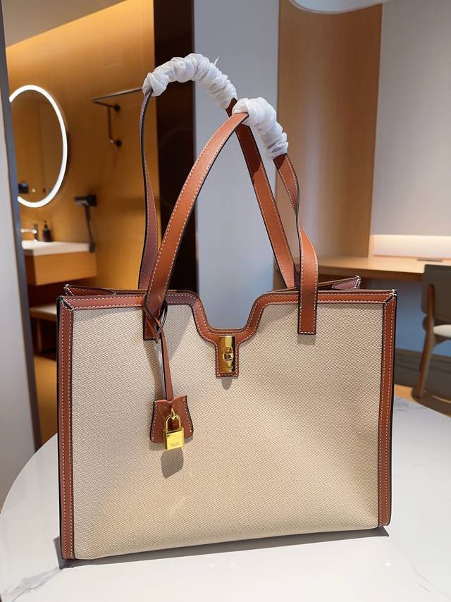 Celine 赛琳 23新品cabas 16腋下包托特包tote购物袋 尺寸37Cm