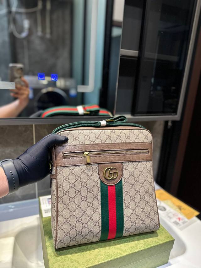 Gucci 古奇 Ophidia系列gg印花单肩包 斜挎包 采用原厂材质 高端品质 S尺寸28.29