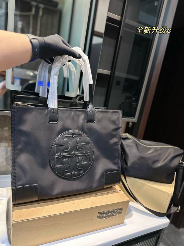 Tory Burch 托里伯奇 新品购物袋手提单肩多用 定制面料logo五金原版一比一品质 炒鸡百搭实用的一款 喜欢的美妞赶快入手吧 店主推荐 质量超赞 尺寸4