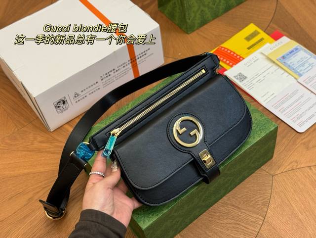 配折叠盒 Size 24*16Cm 24Ss 原单gg 新款腰包 赶紧抢 看好每个细节 自己细品