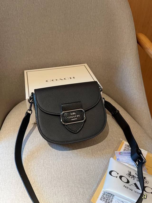 Coach 蔻驰 Morgan Saddle Bag 摩根马鞍包马车扣 尺寸20Cm 礼盒包装