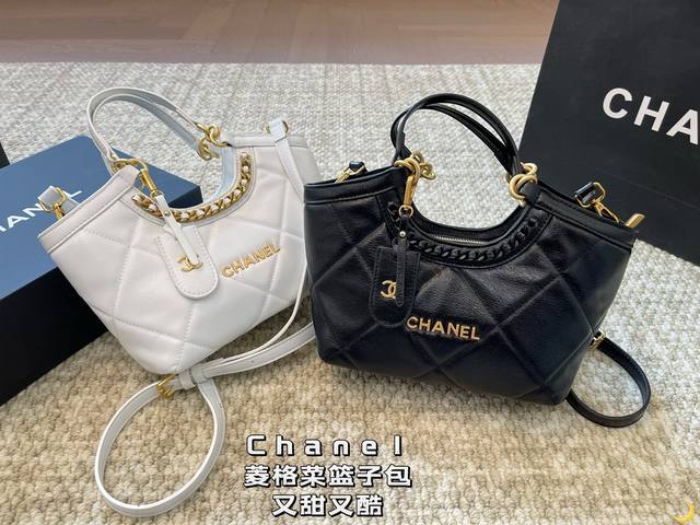 香奈儿chanel 手提包 又甜又酷 一整个爱住 百搭时尚 颜值超高 是每个潮酷女孩必入单品 尺寸22 16