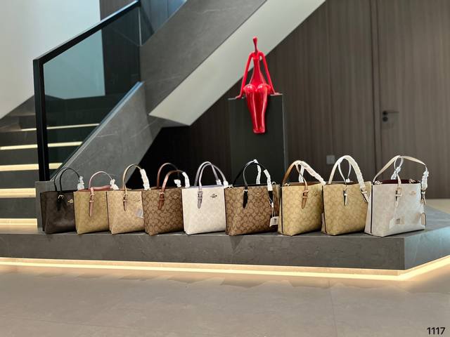 配盒 Size 25*22Cm C家 新款神仙小托特 Mollie Tote25 真的超喜欢这个设计 尺寸小巧 又有隔层 手拎 斜挎的购物袋 预测必须火 搜索