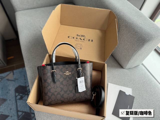 配盒 复刻版 Size 25*20Cm C家 小号托特包mollie Tote 等比例缩小版托特包 手拎小巧 但又有三个隔层 实用满分100 可以斜挎 解放双手