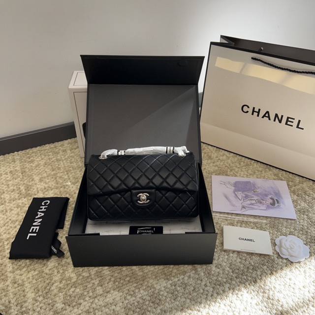 Chanel 羊皮纹cf颜色参考图