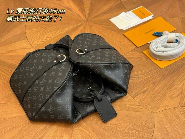 无盒 尺寸 45Cm Lv 老花大号旅行包 出 Keepall 45 旅行袋 有着高颜值的复古文艺气息 是不是需要 它