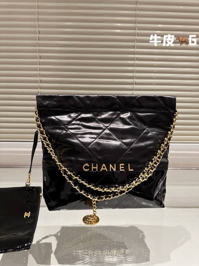 顶级原单 头层皮 Chanel 金币托特包 慵懒随性又好背 上身满满的惊喜 高级慵懒又随性 彻底心动的一只 Size 30 30Cm 盒