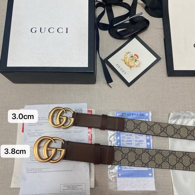 品牌：Gucci 配色白礼盒 等级：原品版质.定制层头牛皮。专柜售典经爆款开模。油精边致 电车脑线 手柔感软.实物拍摄修无饰 上效身果超好.配专柜全包套