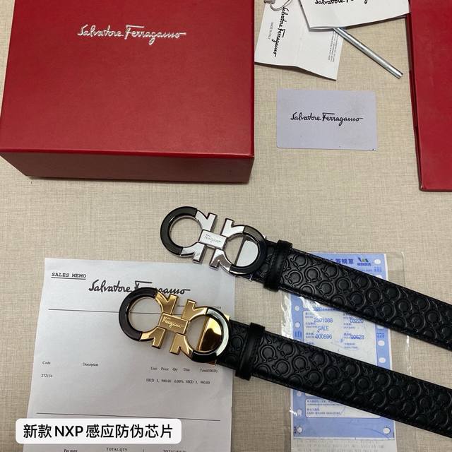 品牌：菲拉格慕ferragamo 等级：原版品质.头层牛皮 ·专柜售经典爆款开模。油边精致 电脑车线 手感柔软.实物拍摄无修饰 上身效果超好、长度可裁剪