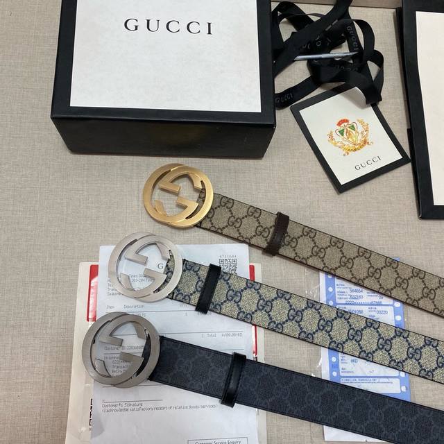 品牌：Gucci 配色白礼盒 等级：原品版质.定制层头牛皮。专柜售典经爆款开模。油精边致 电车脑线 手柔感软.实物拍摄修无饰 上效身果超好.配专柜全包套