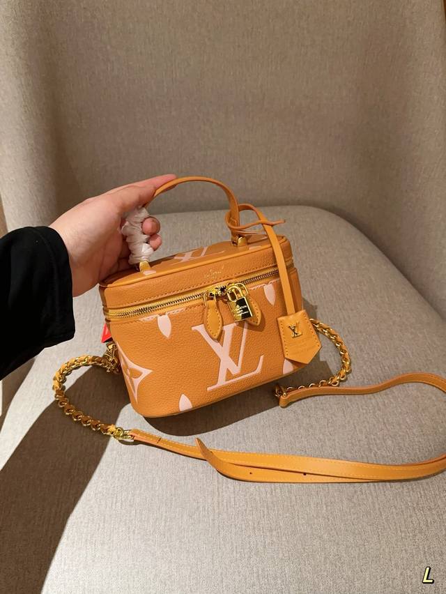 Louis Vuitton Lv路易威登 Vanity 链条包化妆包化妆箱 尺寸20Cm 礼盒包装