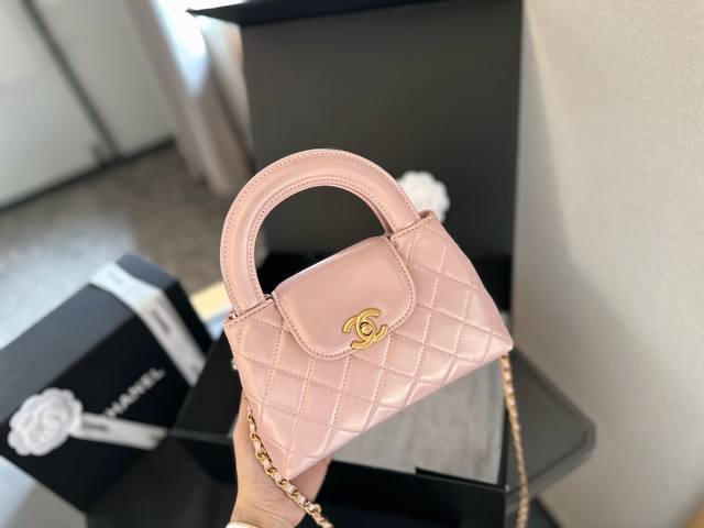 珠光 折叠礼盒包装 Chanel 24新款kelly链条包 24K最火的一款 尺寸：22Cm - 点击图像关闭