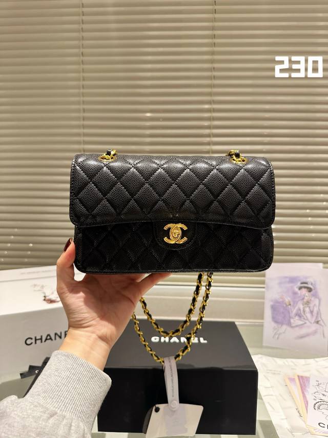 原单品质 “复刻版 Chanel 23Cm Cf ” Chanel礼盒专柜包装 无疑是个美胚子简直就是狙击小仙女们心脏的利器珍珠女孩的优