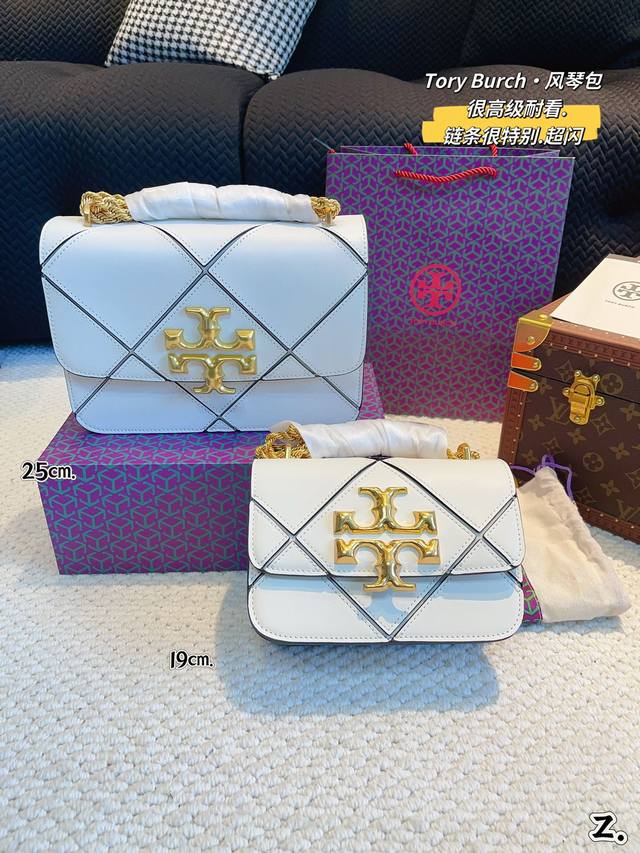 配折叠盒. Tory Burch 托里伯奇 大小适中.原单开模定制 五金内衬镂空logo 内带产地标进口面料手感质感超级好更耐磨！亮泽五金不褪色 单肩斜挎包时尚