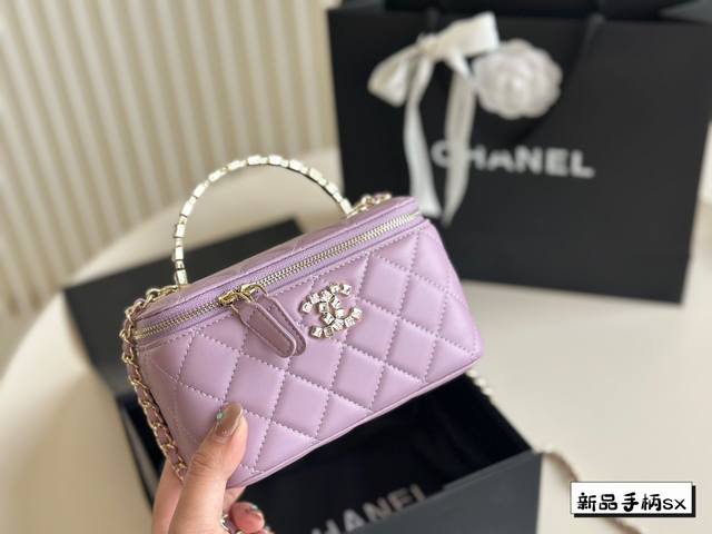 全套包装 Chanel盒子包 手提款 时髦精必备款 超级精致 Size:18*10Cm