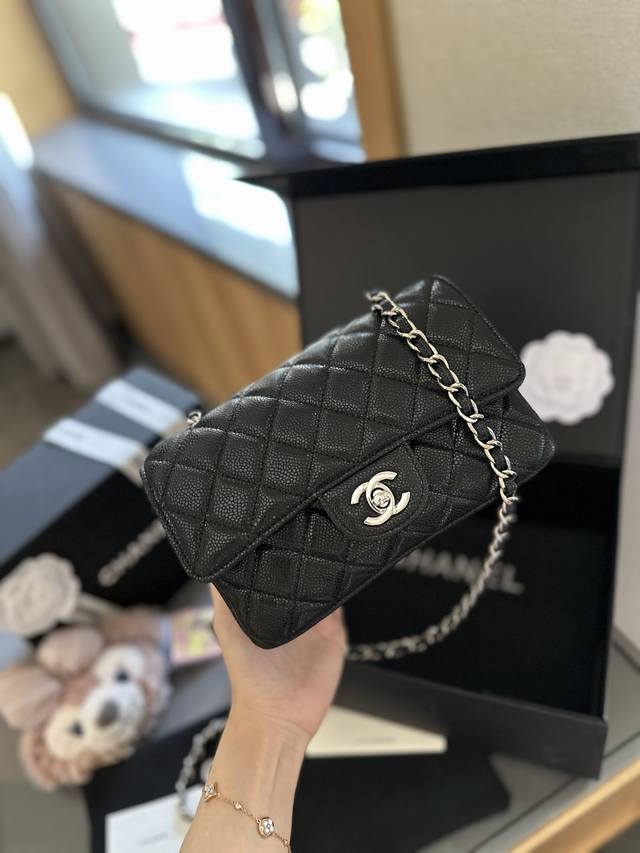 牛皮 折叠礼盒包装chanel鱼子酱大mini方胖子 “New Arrival”最美方胖子人间香奈儿白富美小姐姐必备款■单独夸最让人挪不开眼就是太高级~今年的新